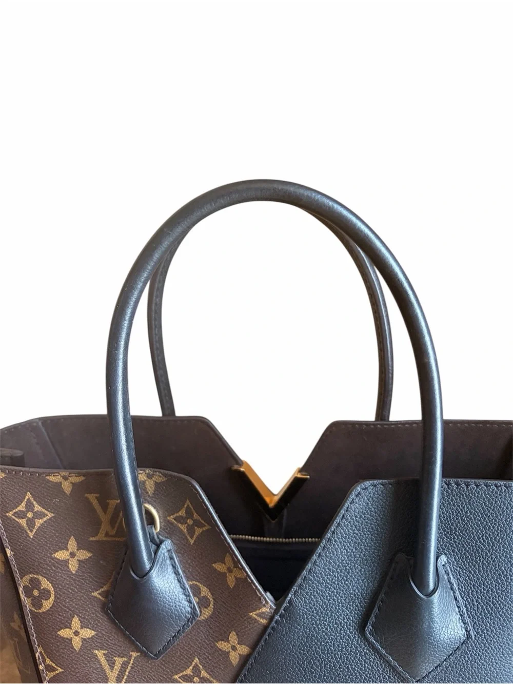 Louis Vuitton Kimono PM black and Monogram 2WAY Bag